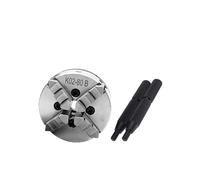 ZHAJNG K01-63 80 K02-50 63 80B K01-50 Plato de torno de 3 mordazas y 4 mordazas M14x1 Biela autocentrante Mini DIY Metal for herramientas de torno de madera(K02-80B)
