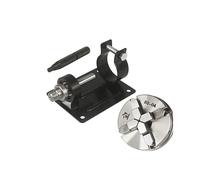 ZHAJNG Piezas de mini torno de mordaza de 3/4, husillo autocentrante, mandril de torno for bricolaje, accesorio de torno de carpintero de madera(65mm 3jaw)
