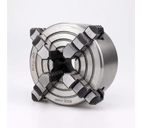 ZHAJNG Plato de desplazamiento manual independiente de 4 mordazas K72-80 for mini torno mecánico con acero endurecido