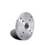 ZHAJNG Plato frontal de brida de 2", 3", 4" y 6" for torno de madera, compatible con mandriles roscados M33 y M18 de 1 pulgada for torno de madera.(100mm- 1Inchx8TPI)