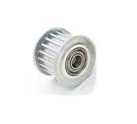 ZHAJNG Polea tensora HTD5M de 20 dientes, 5 m-20 T, for correa de 15 mm de ancho, con guía de rodamiento y polea síncrona de 20 dientes.(Bore 8mm With Teeth)
