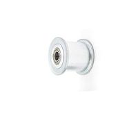 ZHAJNG Rueda tensora de polea loca HTD3M de 36 dientes, compatible con correas de 6 mm de ancho, con guía de rodamiento y engranaje síncrono de 36 dientes y 36 dientes.(Bore 4mm NO Teeth)