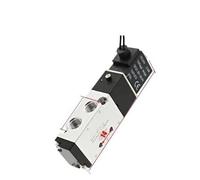 ZHAJNG Válvula solenoide de aire AC220V 4V110-06 1/8, puerto de 5 vías, 2 posiciones, gas, neumática, eléctrica, magnética(Wire 4V110-06)