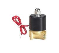 ZHAJNG Válvula solenoide eléctrica AC220V 1/4 2W025-08 Agua Aire N/C Gas Agua Aire