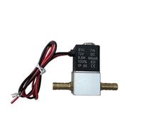 ZHAJNG Válvula solenoide neumática de aluminio, 110 V CA, 2V025, 1/4" normalmente cerrada, for compresor. Voltaje.(12mm bore)