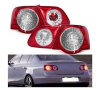 ZHANFEIS Después Luces Traseras Para Passat B6 Sendan 2006 2007 2008 2009 2010 2011 Exterior Interior De Coche LED Luz Para Faro Trasero Luz Freno DRL Piloto Trasero(Exterior izquierdo)