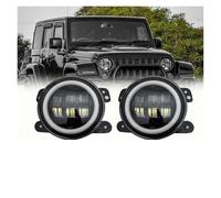 ZHANFEIS Faros Principales Coche Para Jeep Para Wrangler JK LJ TJ 2007-2017 Luces Antiniebla LED Auxiliares De 4 Pulgadas(2Piece B)