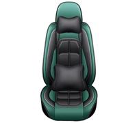 ZHANFEIS para Kia para Rio Accesorios Automóviles Detalles Interiores Funda Universal Cuero PU Asiento Automóvil Fundas Asientos Coche Universales(M Black Green 5 Seat)