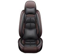 ZHANFEIS para Kia para Rio Accesorios Automóviles Detalles Interiores Funda Universal Cuero PU Asiento Automóvil Fundas Asientos Coche Universales(I Black Coffee 5 Seat)