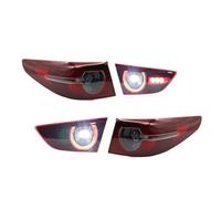 ZHANFEIS Piloto Posterior Para Mazda 3 Sedan Para Axela 2019-2021 Luz Trasera LED Lámpara Advertencia Parachoques Trasero Freno(A set)