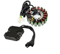 ZHANFEIS Regulador Corriente Moto para Suzuki SV650 DL650 para V-Strom 2004-2012 Bobina Estator + Rectificador Regulador Motocicleta