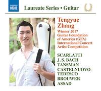 Zhang, Tengyue - Guitar Recital: Zhang, Tengyue - Scarlatti, D. / Bach, J.S. / Tansman, A. / Castelmuovo-Tedesco, M. / BrouwerR, L. / Assad, S.