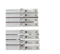 ZHANGAIQINYG LED Strip Bar for P-anasonic 49UD6596 FOR T-CL 49P3 L49P3CFS 49P3C D49A620U B49A81S-UD L49P1-UD L49P2-UD 49HR330M04A2 V3(2 set For 2 TV)