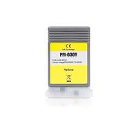 ZHANGAIQINYG PFI-030 PFI030 PFI 030 Cartucho de Tinta con Pigmento for Canon ImagePROGRAF TA-20 TA-30 TA 20 30(Y 1PC)