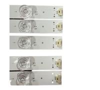 ZHANGAIQINYG Tira de LED for H-itac*i 55HAL7250 for T-oshi*a 55UA4C63DG 55UK4B63DB 55QA4163DG for P-anason*c TX-55HX700B TX-55HX710 55UA9600 55U9700(5pcs set For 1 TV)