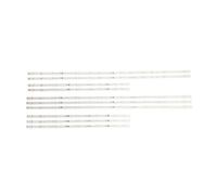 ZHANGAIQINYG Tira de LED for H-TAC*I 65HK5600 TOSHIBA 65UL2163DB 65UL2163DBC 65UL3A63DG 65UK3C63DB for T-ELEFUNK*N D65V800M4CWH ED65C01UHD-VE(10pcs set For 1 TV)