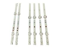 ZHANGAIQINYG Tira de LED for TV D50F289M4CW for J-VC LT-50C750 for H-itachi 50HB6T72U 50HB26T72U for P-olaroid P50D300FP SVV500A52A SVV500A52B SVV500A51B(Kit 6pcs For 1 TV)