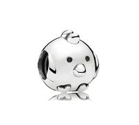 ZHANGCHEN 925 Sterling Silver Bead Cute Chicken Charm Fit Fashion Women Pandora Bracelet Bangle Gift DIY Jewelry