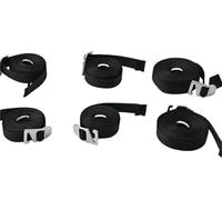 ZHANGDM 6pcs Outdoor Tent Awning Drawstring Webbing Windproof Rope Hook Rope Awning Fixed Strap