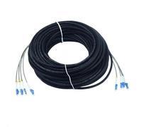 ZHANGGH 20 m 40 m 2/4 núcleos cable de conexión para exteriores 7,0 mm 2C 4C CPRI LC SC FC A SM DVI resistente al agua FTTH puente fibra óptica blindado 2 núcleos (FC/A-FC/A,2 núcleos 40 m 1 pieza)