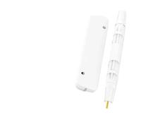 ZHANGGH Caja de protección de Funda de Cable óptico, Tubo de protección de Empalme de Fibra óptica Redondo Cuadrado, Tubo Termocontraíble, 100 Uds.(50pc S 50pc Round)
