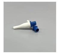 ZHANGGH Kits de Conectores LC, 1000 Uds., Carcasa Azul monomodo, Accesorio de Resorte, Tapa Antipolvo, Piezas de Fibra óptica sin virola(Boot)