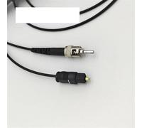 ZHANGGH Puente de Cable de Fibra óptica Digital st-toslink 1,0x2,2mm 1m2m3m Cable de Audio máquina Textil Fibra óptica de plástico SPDIF(Simplex 1m)
