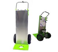 ZHANGGL Carretilla eléctrica para Subir escaleras, Carretilla Manual Que Ahorra Trabajo para Subir y Bajar escaleras con Carga de 200 kg, Carretilla con Motor sin escobillas de 8