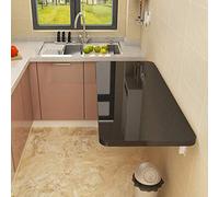 ZHANGGL Consola de Cocina Plegable, Mesa de Comedor, Escritorio de Pared, 4 Colores, 12 tamaños para Apartamentos pequeños, oficinas en casa, garajes, lavanderías y Bares. Ahorra