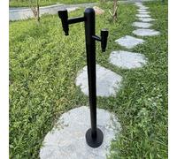 ZHANGGL Garden Water Column,304 Stainless Steel Cylindrical Vertical Garden Water Column,Water Column with Faucet,Freeze Proof Outdoor Faucet,Garden Water Dispenser,Water Column
