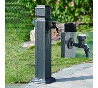 ZHANGGL Garden Water Column,Frost-Free Outdoor Water Faucet with Freestanding Hose Stand - Freeze-Proof Spigot Hydrant, 65cm Short Tap for Garden, Patio, and Yard Use