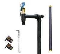 ZHANGGL Garden Water Column,Full Copper Floor Mounted Garden Water Column,Water Column with Double Faucet,Verticalgarden Water Column,Outdoor Frost-Proof Column Faucet,Outdoor FA