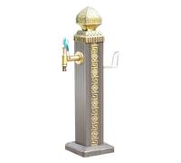 ZHANGGL Garden Water Column,Outdoor Water Column, Freestanding Garden Water Column, Brass Faucets, Retro Relief Design, with Spray Gun and Stand, for Car Washing and Watering(65c