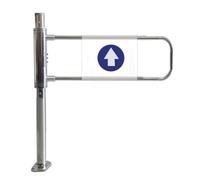 ZHANGGL Puerta de Seguridad metálica batiente Manual con Cierre automático: Ideal para supermercados, Tiendas, bibliotecas y soluciones de Seguridad para comercios.