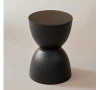 ZHANGGL Reposapiés, Taburete otomano, Estilo nórdico Sencillo, Multiusos para Sala de Estar y Dormitorio (tamaño: 43 x 30 cm, Color: Negro)