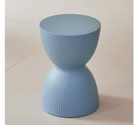 ZHANGGL Reposapiés, Taburete otomano, Estilo nórdico Sencillo, Multiusos para Sala de Estar y Dormitorio (tamaño: 43 x 30 cm, Color: Azul)