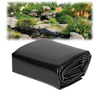 ZHANGGL Revestimiento Resistente para estanques de koi de Color Negro, 7 x 7 m, Resistente al Agua, fácil de Cortar, Ideal para Fuentes de Agua y cascadas