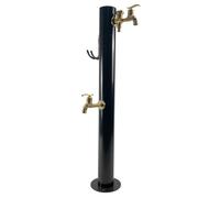 ZHANGGL Stainless Steel Garden Water Column, Frost Free Outdoor Faucet Vertical, Ground Mounting Hose Stand Yard Hydrant Ideal for Garden Irrigation, Decorative Water Feature fo