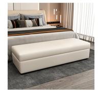 zhanggqOU Banco de Cama Banco de Almacenamiento con Banco for Dormitorio al Final la Cama for los pies Entrada otomano Cuero(100 * 40 * 42cm)