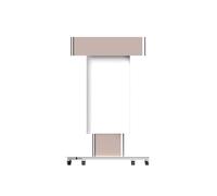zhanggqOU Soporte de podio portátil Atril móvil de Altura Ajustable, Mesa recepción conferencias, podio anfitriones for líderes Escritorio de púlpito móvil