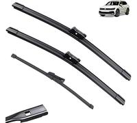 zhanghongj Escobilla Kit de Alto Rendimiento, Limpiaparabrisas Parabrisas para Volkswagen Tiguan MK2 2016-2023 RLine Allspace, Fácil Instalación,26"+21"+14"