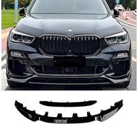 ZHANGJF Alerón Delantero Coche Parachoques Lip para 2014-2018 BMW F15 X5 MSport, Spoiler Labio Protector Divisor Cuerpo Difusor Alerón ala Protección