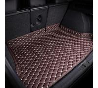 ZHANGJF Coche Alfombrillas Maletero Cuero para Infiniti QX60 2014-2021, Ajuste específico para Bandeja cubremaletero Cubeta Alfombrilla,Brown