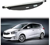ZHANGJF Coche Maletero Cubierta De Carga RetráCtil para KIA Carens 7 Seater 2018, Seguridad Retráctil Cubierta Carga para Maletero Estante