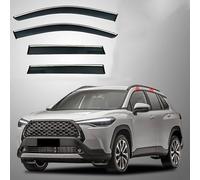 ZHANGJF Derivabrisas para Toyota Corolla Cross MK1/XG10 2021 Visera Ventana Deflector Protector Lluvia Y Sol Cubierta Protectora Toldos Viseras Protección
