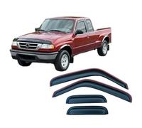 ZhangJW Deflectores de Viento Deflectores de Air para Mazda B3000 1999-2010 Extended Cab Pickup,Cortavientos Ventana Coche, 4 unidade