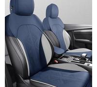 ZhangJW Juego Completo de Fundas de Asiento de Coche para Audi A6 C8 Kombi Avant 2018-2024 para 5 Asientos, Delanteros y Traseros, Piel de Primera Calidad