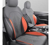 ZhangJW Juego Completo de Fundas de Asiento de Coche para Audi A6 C8 Kombi Avant 2018-2024 para 5 Asientos, Delanteros y Traseros, Piel de Primera Calidad