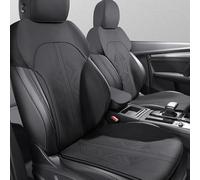 ZhangJW Juego Completo de Fundas de Asiento de Coche para Audi Q3 II F3 2018-2024 para 5 Asientos, Delanteros y Traseros, Piel de Primera Calidad