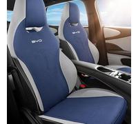 ZhangJW Juego Completo de Fundas de Asiento de Coche para BYD Dolphin EV 2023-2025 para 5 Asientos, Delanteros y Traseros, Piel de Primera Calidad